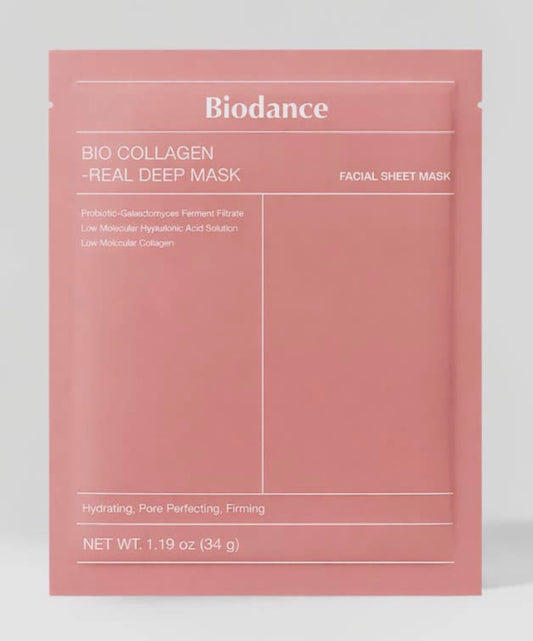 Biodance Bio Collagen Real Deep Mask – Hydrogel Gezichtsmasker met Collageen & Hyaluronzuur