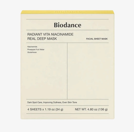 Biodance Radiant Vita Niacinamide Real Deep Mask