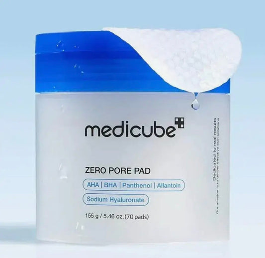 Medicube Zero Pore Pad 2.0 – Exfoliërende Tonerpads met AHA, BHA & Panthenol – 70 Pads