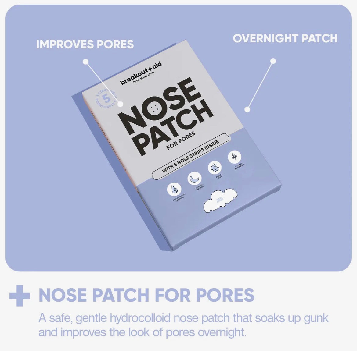 Breakout Aid Nose Patch