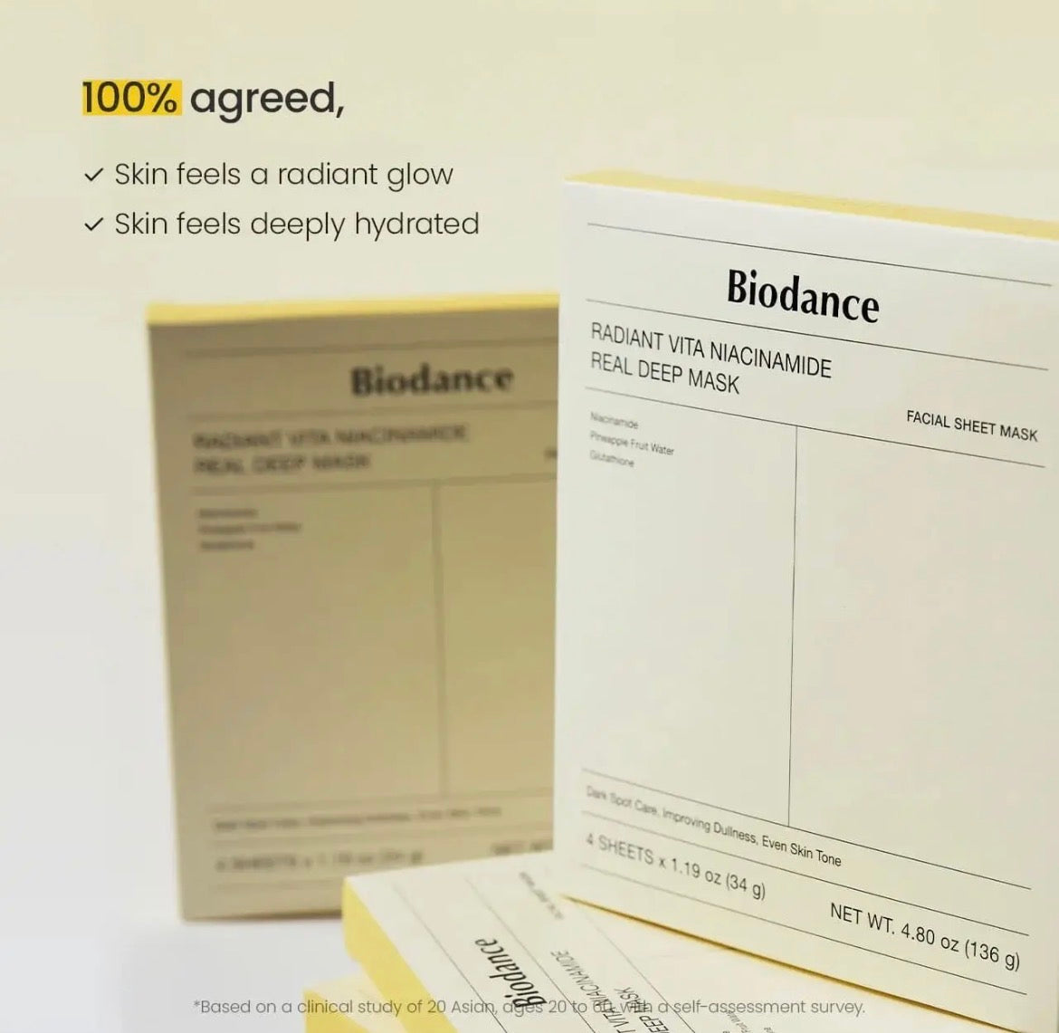 Biodance Radiant Vita Niacinamide Real Deep Mask