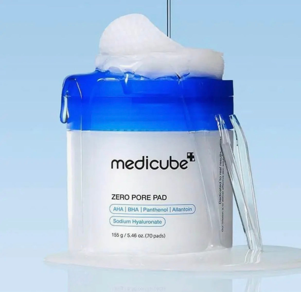Medicube Zero Pore Pad 2.0 – Exfoliërende Tonerpads met AHA, BHA & Panthenol – 70 Pads