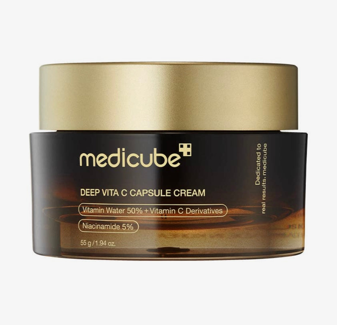 Medicube Deep Vita C Capsule Cream 55 g – Vitamine C Gezichtscrème met 50% Duindoornextract & 5% Niacinamide